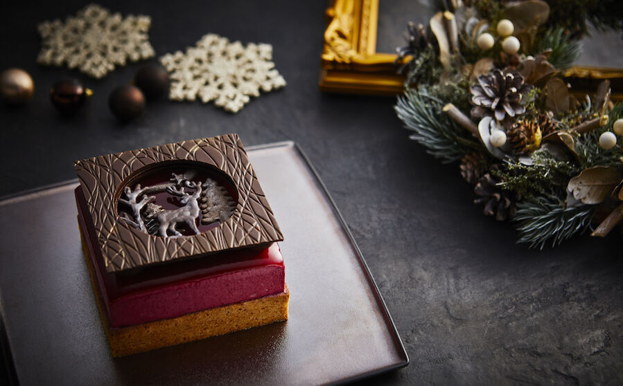 チョコレートエキスパート推薦。今年買うべきチョコ好きのためのチョコレートクリスマスケーキ2021の9枚目の画像