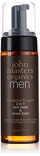 john masters organics（ジョンマスターオーガニック）　E&Aフェイスウォッシュ＆シェーブフォーム（ユーカリ＆リュウゼツラン）