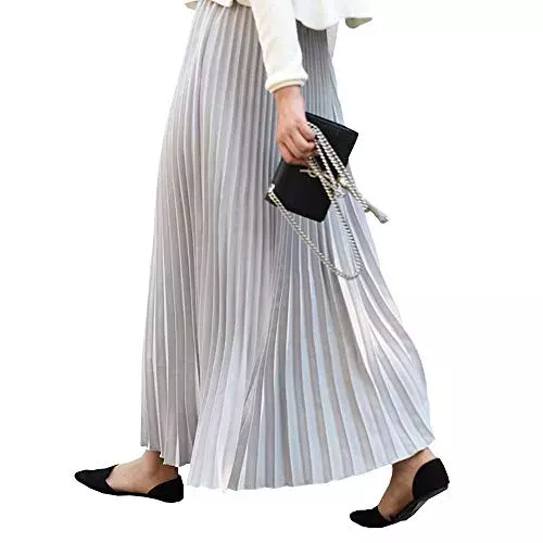 プリーツスカートで作る16年秋のモテコーデ 旬のアイテムでおしゃれに イラスト ローリエプレス