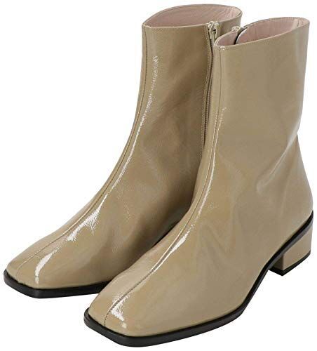 [ビューティ&ユース ユナイテッドアローズ] MERITXELL＞レザーエナメルショートブーツ 18313436445 2365 BEIGE(23) 38