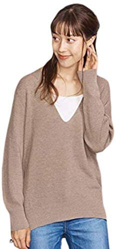 冬の着痩せコーデテク Vネックニットで女っぽさと着やせをゲット ローリエプレス