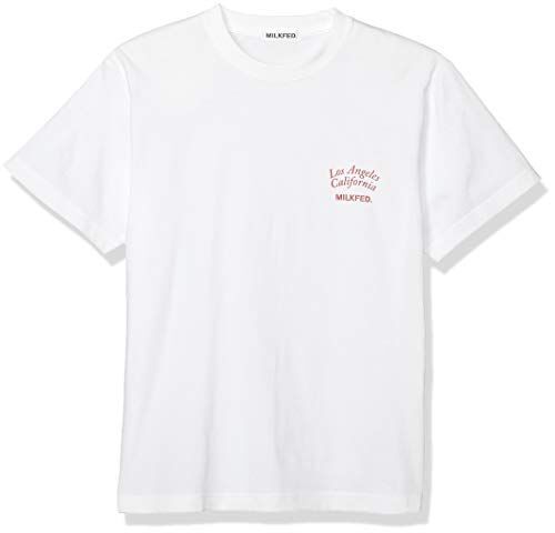 [MILKFED.] 103201011051 スクリプトアーチロゴ ショートスリーブTシャツ SCRIPT ARCH LOGO S/S TEE レディース レッド 日本 ONE SIZE (FREE サイズ)