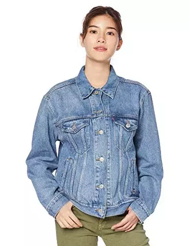 デニムジャケットの今年らしい着こなし方 差を付けるおしゃれコーデ イラスト ローリエプレス