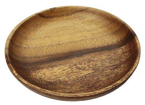 木製食器 ラウンド プレート 丸型 M アカシア