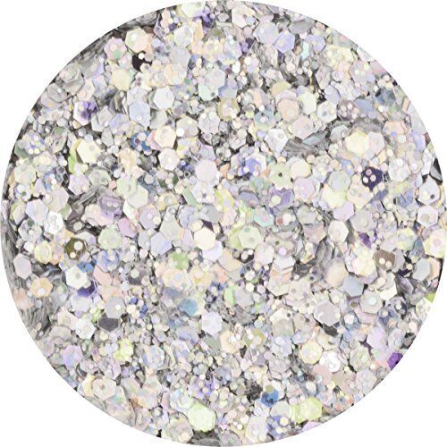 ラメホロ ミックス [ラメ＆ホログラム1mm]mix 選べる12色 (10.シルバー)