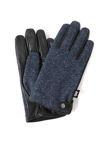 (ビームス)BEAMS/グローブ 手袋 MOON Solid Leather Glove(タッチパネル対応) メンズ NAVY -
