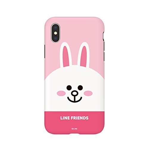 LINE FRIENDS iPhone X ケース フェイス コニー(ラインフレンズ) アイフォン カバー 5.8インチ