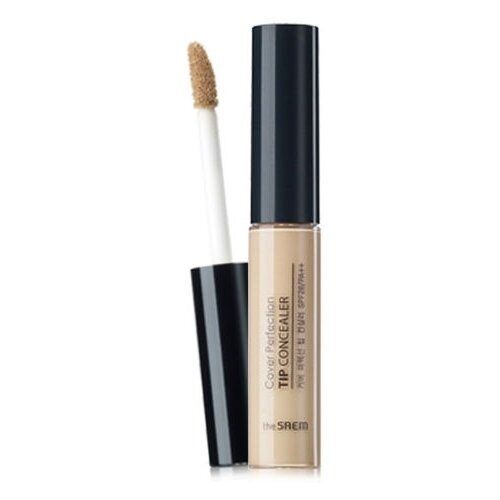 The Saem Cover Perfection Tip Concealer SPF28 - #01 Clear Beige 6.8g/0.23oz