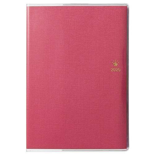 能率 王様のブランチ×ペイジェム 手帳 2020年 B6 ウィークリー レフト ピンク 2245 (2019年 12月始まり)