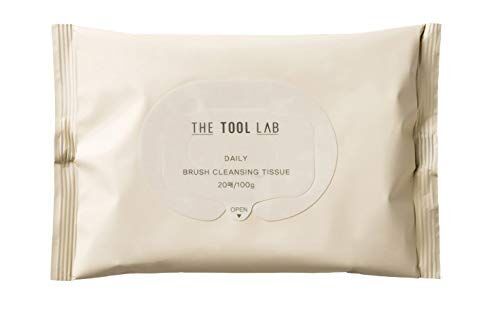 【THE TOOL LAB_180390036 ]1036デイリーブラシクレンジングティッシュ/ DAILY BRUSH CLEANSING TISSUE（20SHEET）
