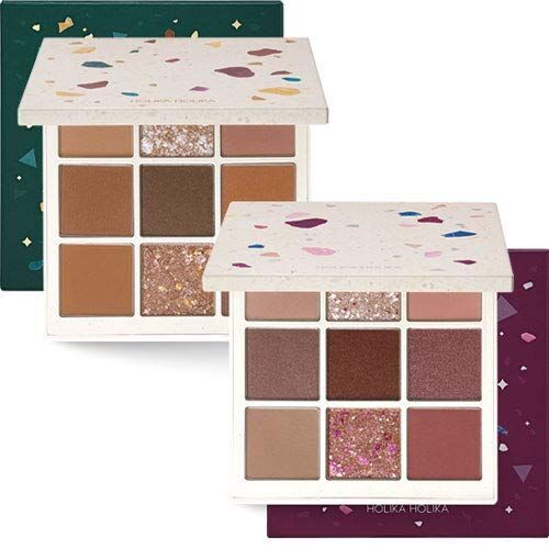 ホリカホリカ テラゾアイシャドウパレット01号 アーシー/HOLIKA Terrazzo Eyeshadow Palette #01[Earthy]