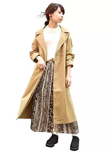 [アンドイット] and it_ コットンネルトレンチコート 012ベージュM