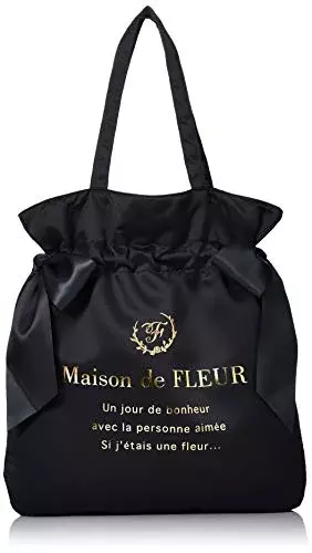 [メゾン ド フルール] ダブルリボントートバッグ 8A93F0J1100 Black One Size