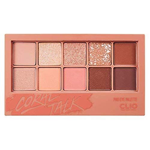 クリオ[CLIO] Pro Layering Eye Palette N03 コーラルトーク (0.6gx10色) / Pro Layering Eye Palette N03 Coral talk