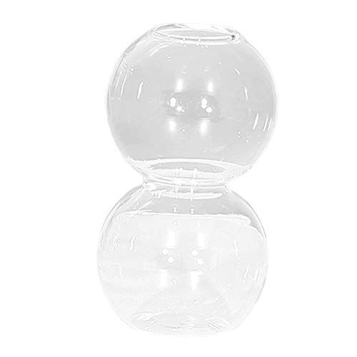 Blesiya バブル花瓶水耕植物プランターデスクトップガラスプランター家の装飾のため - 2 ボール