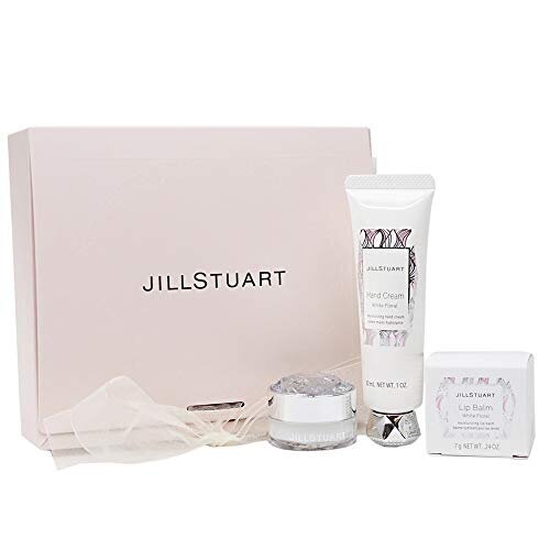 【ギフトボックス付き】 ジルスチュアート JILL STUART ホワイトフローラル ハンドクリーム30ml リップバーム7g セット ギフトボックス付き