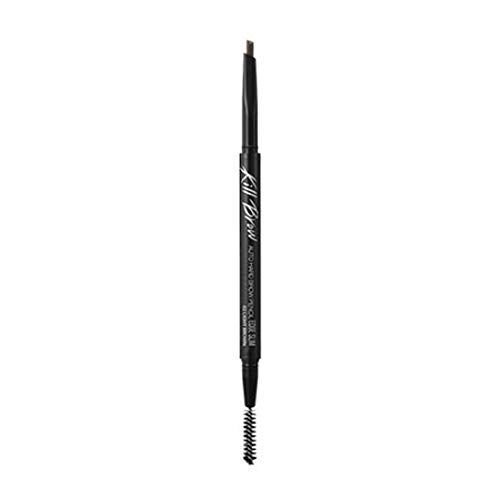 クリオ キルブロウオートハードブロウペンシルエッジスリム Clio Kill Brow Auto Hard Brow Pencil Edge Slim (01ナチュラルブラウン) [並行輸入品]