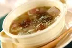栗とベーコンのスープ