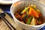 豚肉とカボチャの煮物