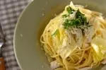 ささ身のユズコショウパスタ