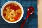 トマトの卵とじ