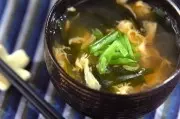 ワカメのかきたま汁