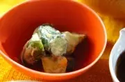 塩もみキュウリのからし和え
