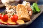 香ばしい!サンマの竜田揚げ