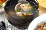 アサリのお吸い物