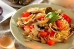 たっぷりキノコのスパゲティー
