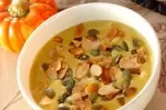 豆腐とカボチャの濃厚ポタージュ