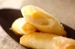 ホワイトソースの春巻き