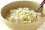 超簡単おかゆ 炊いたご飯から作る基本レシピ だいこんときのこ