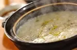 かんたん水炊き+リゾット風雑炊