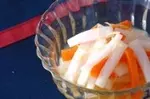 大根のレモン漬け