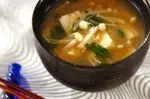 エノキのみそ汁