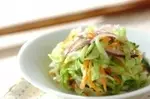 せん切り野菜のコールスロー