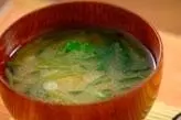 ほうれん草のみそ汁