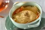 ふんわり卵のコンソメスープ