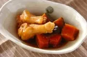 手羽元とカボチャの煮物