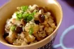 キノコの混ぜ込みご飯