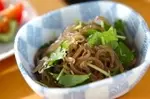 糸コンニャクの酢の物