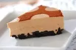 ココアとコーヒーのレアチーズケーキ