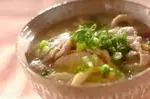 豚とサツマイモのみそ汁