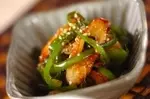 簡単副菜!ピーマンとちくわのきんぴら