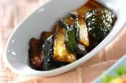 味がしみてる！ズッキーニの焼きびたし