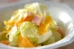 キャベツと卵のコールスロー