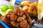 コリコリの歯ごたえがたまらない!豚軟骨(パイカ)とゴーヤのカレー揚げ