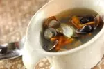 シジミのコンソメスープ