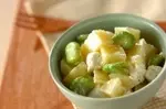 ソラ豆とジャガイモのサラダ